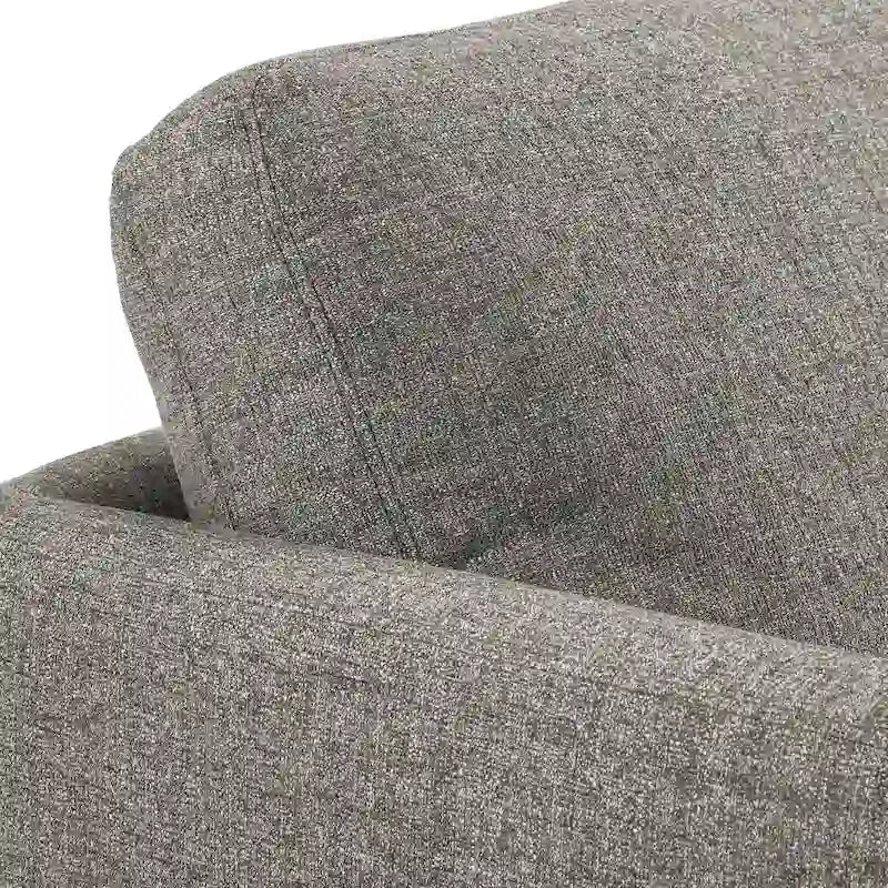 Chaise à pieds fuselés de style Mid-Century Oana avec coussins par iNSPIRE Q Modern