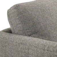 Chaise à pieds fuselés de style Mid-Century Oana avec coussins par iNSPIRE Q Modern