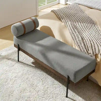 Banc d'entrée Damacio avec coussin amovible