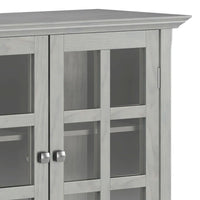 WYNDENHALL Normandy Armoire de rangement en bois massif 39 po - 39 larg. x 17 prof. x 42,2 haut.