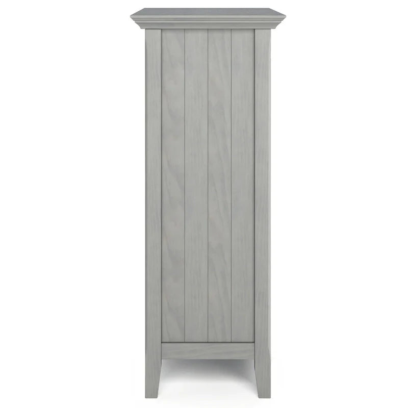 WYNDENHALL Normandy Armoire de rangement en bois massif 39 po - 39 larg. x 17 prof. x 42,2 haut.