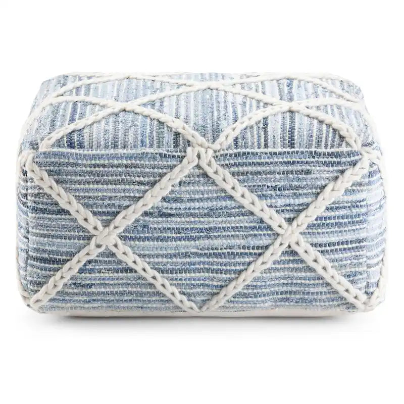 WYNDENHALL Woodley pouf carré