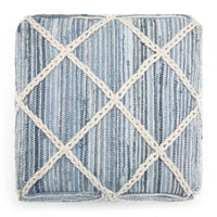 WYNDENHALL Woodley pouf carré