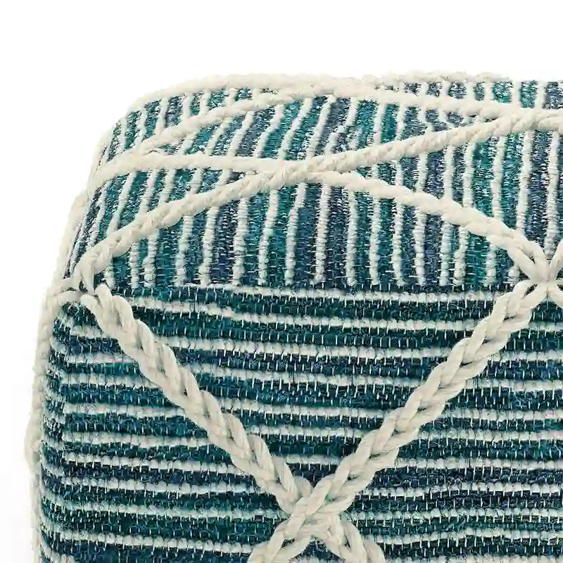 WYNDENHALL Woodley pouf carré