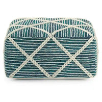 WYNDENHALL Woodley pouf carré