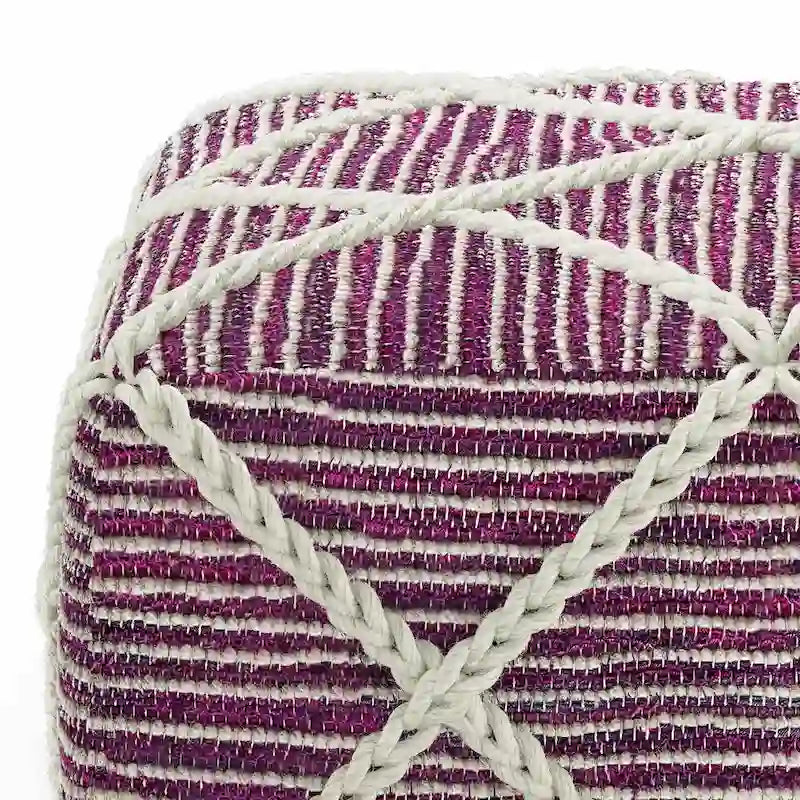 WYNDENHALL Woodley pouf carré
