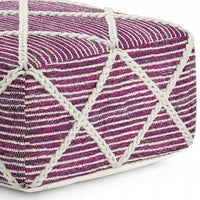 WYNDENHALL Woodley pouf carré