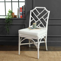 Chaise de salle à manger Kara en rotin, (Lot de 2)