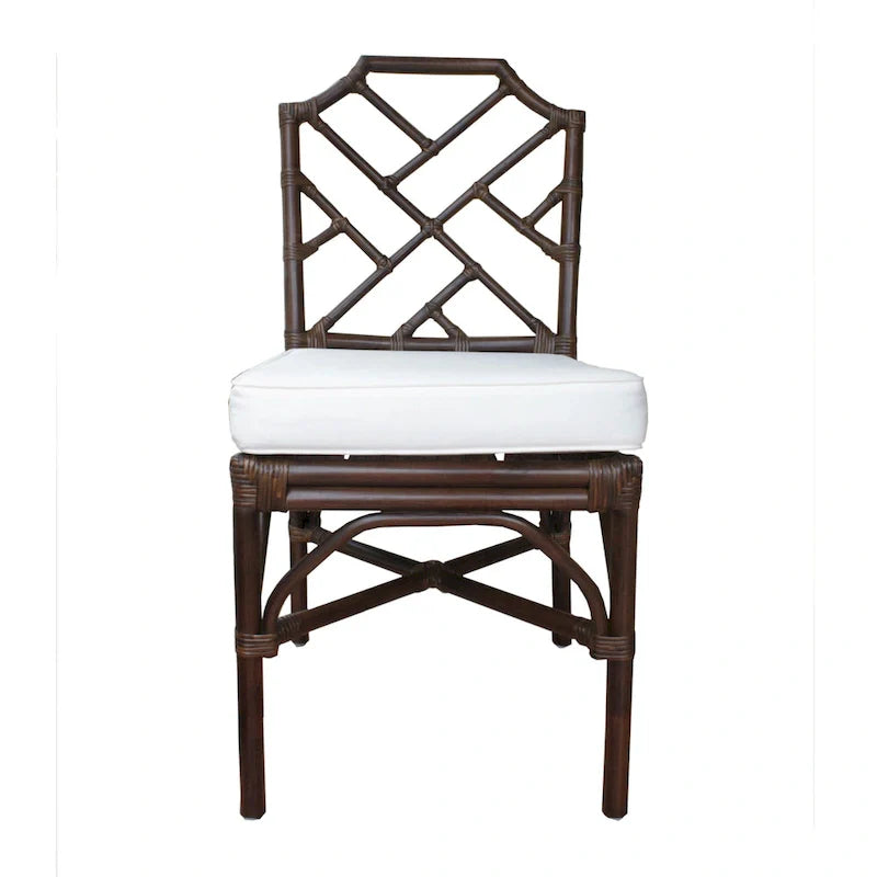 Chaise de salle à manger Kara en rotin, (Lot de 2)