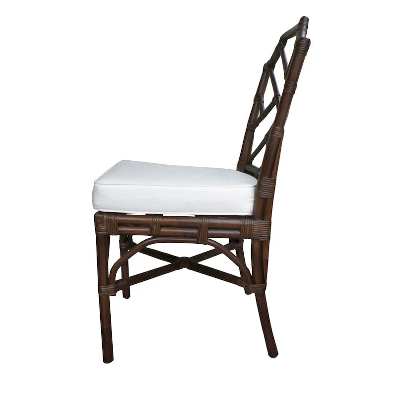 Chaise de salle à manger Kara en rotin, (Lot de 2)