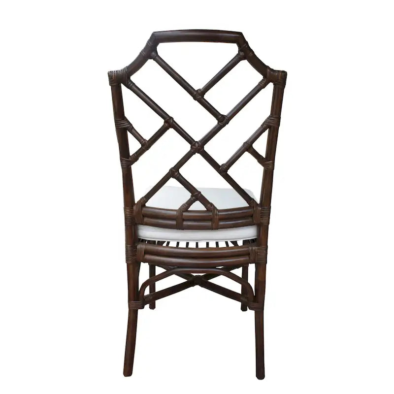 Chaise de salle à manger Kara en rotin, (Lot de 2)