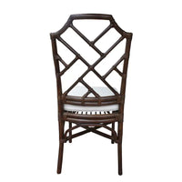 Chaise de salle à manger Kara en rotin, (Lot de 2)