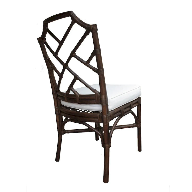 Chaise de salle à manger Kara en rotin, (Lot de 2)