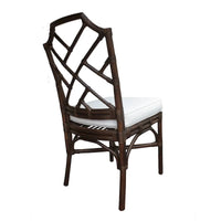 Chaise de salle à manger Kara en rotin, (Lot de 2)