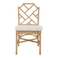 Chaise de salle à manger Kara en rotin, (Lot de 2)