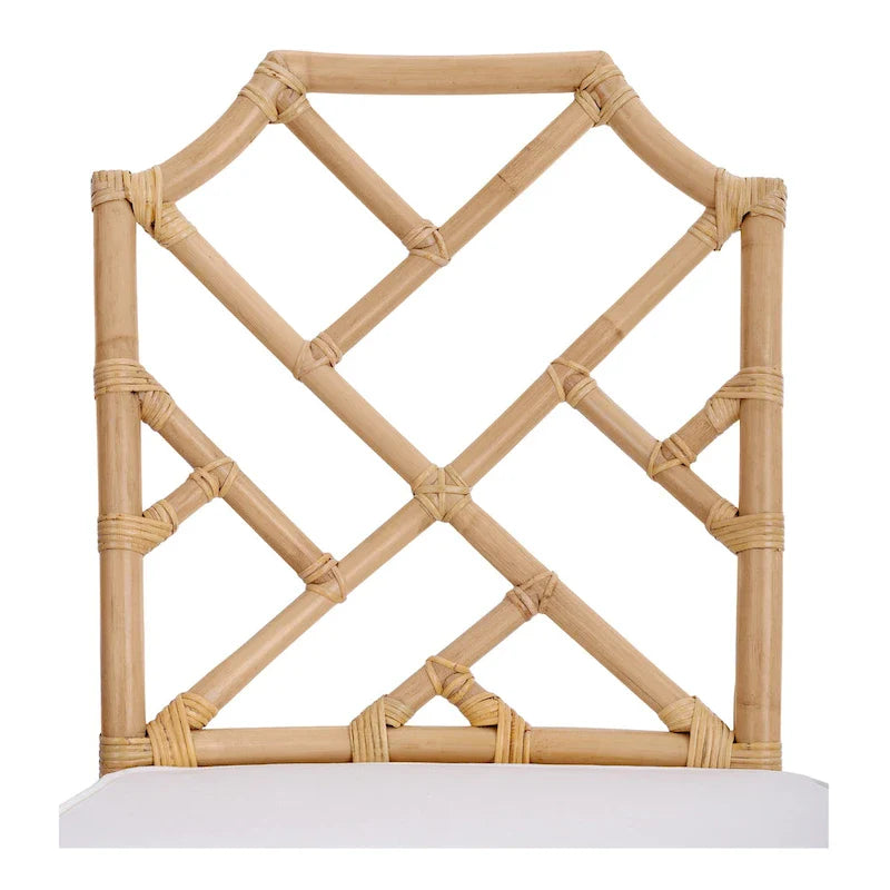Chaise de salle à manger Kara en rotin, (Lot de 2)