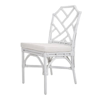 Chaise de salle à manger Kara en rotin, (Lot de 2)