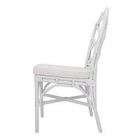 Chaise de salle à manger Kara en rotin, (Lot de 2)