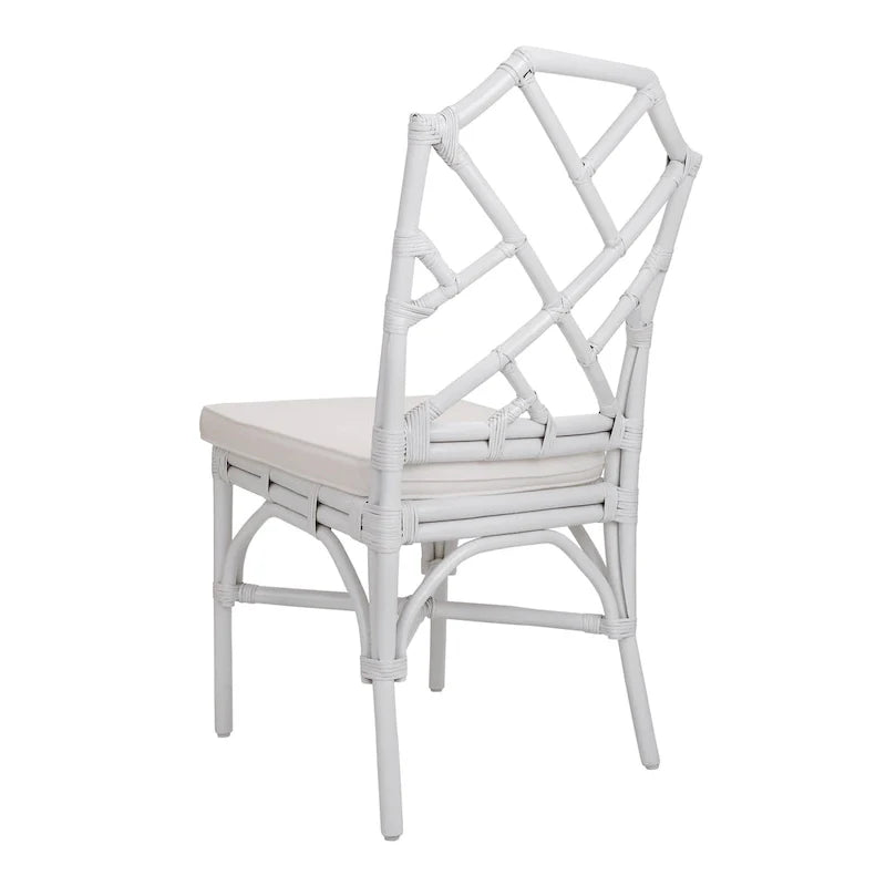 Chaise de salle à manger Kara en rotin, (Lot de 2)