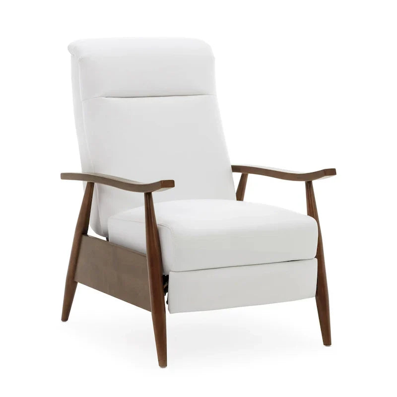 Fauteuil Inclinable à Dossier Poussé en Bois Rembourré Sienna par Greyson Living