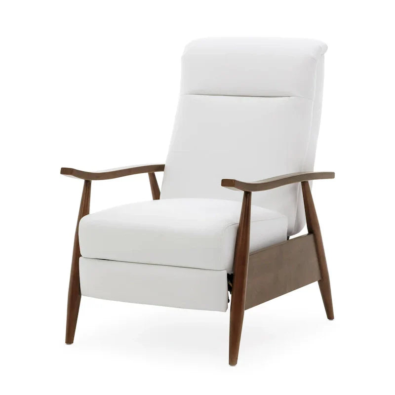 Fauteuil Inclinable à Dossier Poussé en Bois Rembourré Sienna par Greyson Living