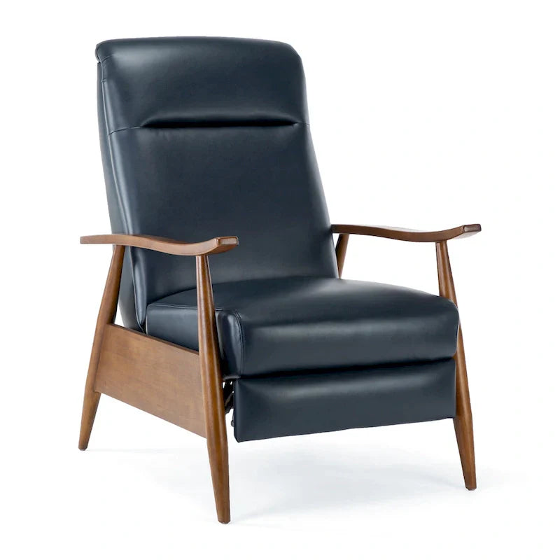 Fauteuil Inclinable à Dossier Poussé en Bois Rembourré Sienna par Greyson Living