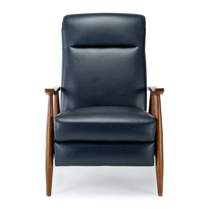 Fauteuil Inclinable à Dossier Poussé en Bois Rembourré Sienna par Greyson Living