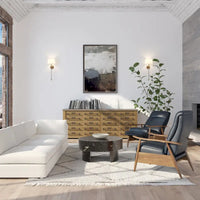 Fauteuil Inclinable à Dossier Poussé en Bois Rembourré Sienna par Greyson Living
