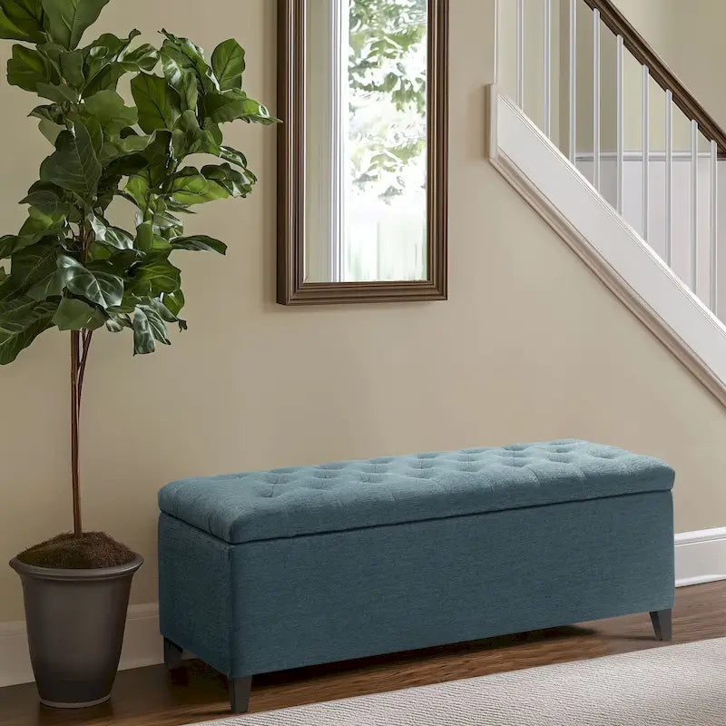 Banc de rangement capitonné Madison Park Sasha Tufted Top