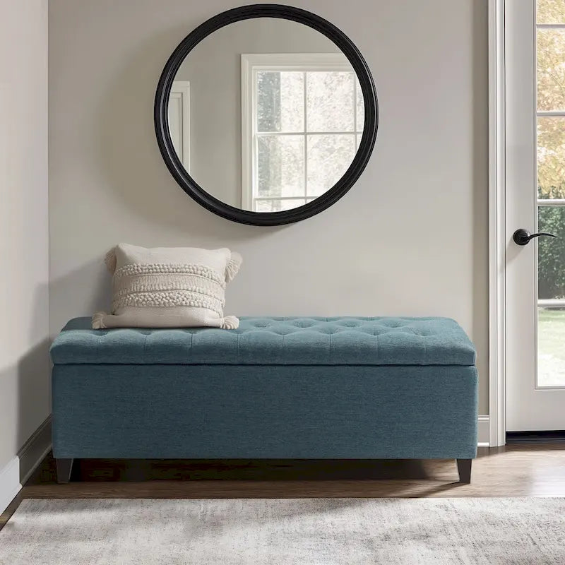 Banc de rangement capitonné Madison Park Sasha Tufted Top