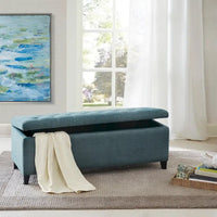 Banc de rangement capitonné Madison Park Sasha Tufted Top