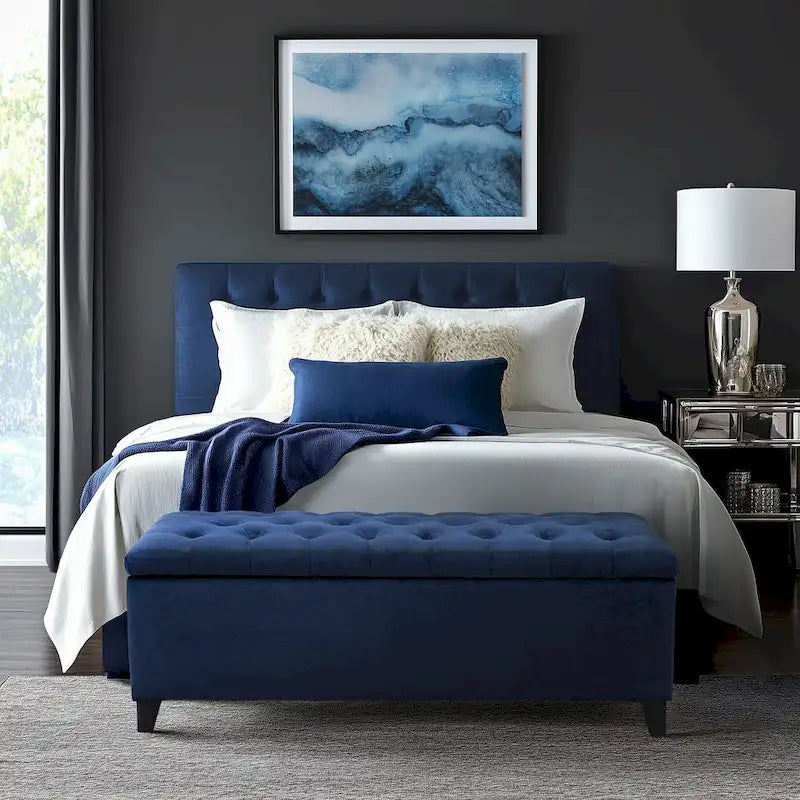 Banc de rangement capitonné Madison Park Sasha Tufted Top