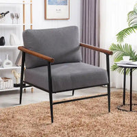Fauteuil simple rembourré Ebello Comfy pour le salon