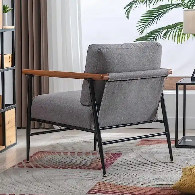 Fauteuil simple rembourré Ebello Comfy pour le salon
