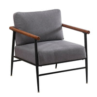Fauteuil simple rembourré Ebello Comfy pour le salon