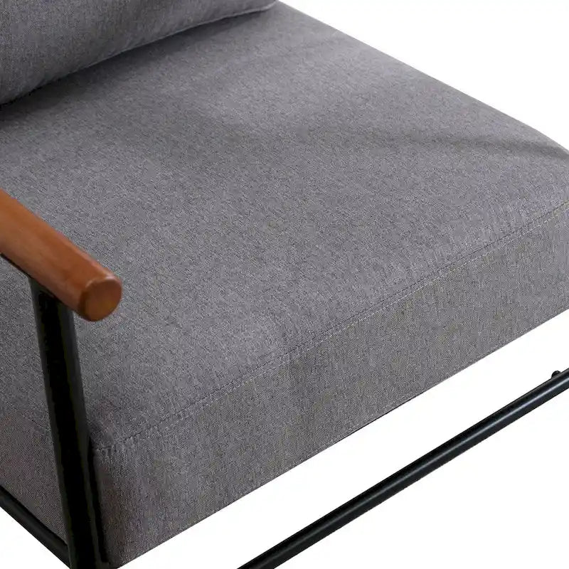 Fauteuil simple rembourré Ebello Comfy pour le salon