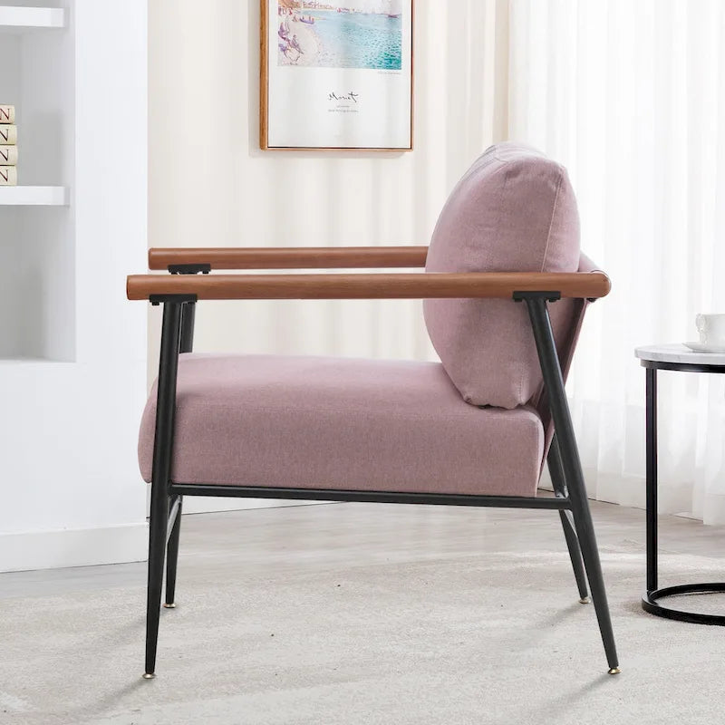 Fauteuil simple rembourré Ebello Comfy pour le salon