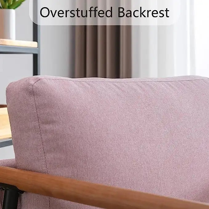 Fauteuil simple rembourré Ebello Comfy pour le salon