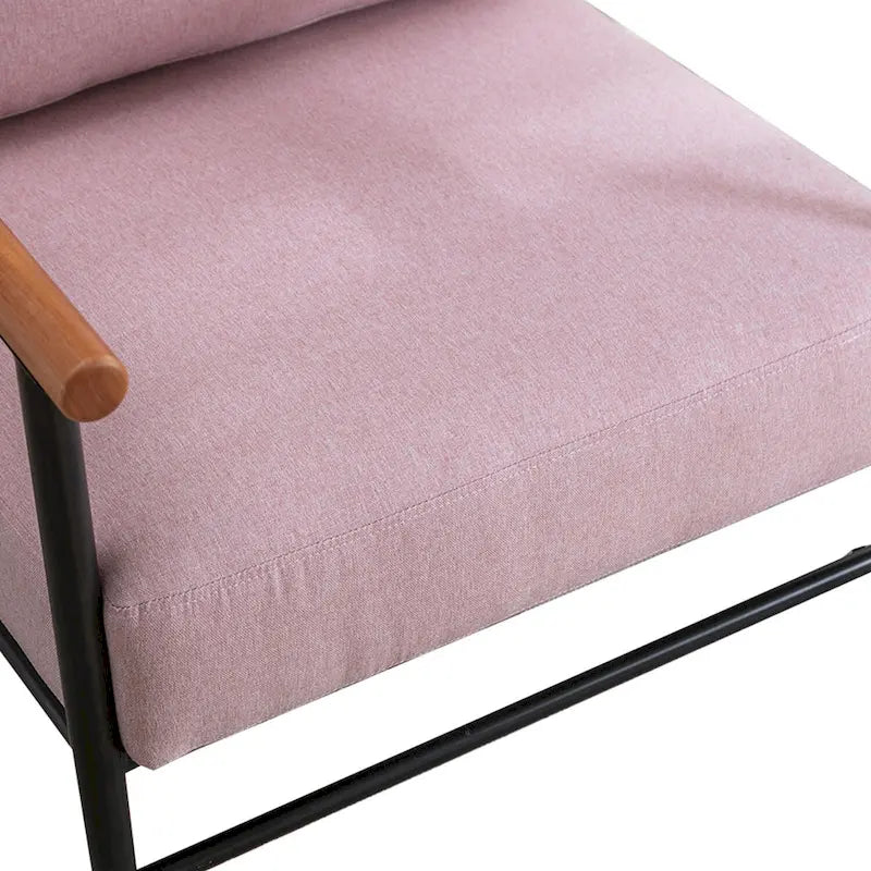 Fauteuil simple rembourré Ebello Comfy pour le salon