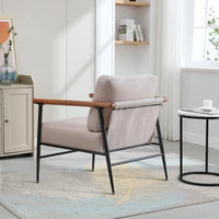 Fauteuil simple rembourré Ebello Comfy pour le salon