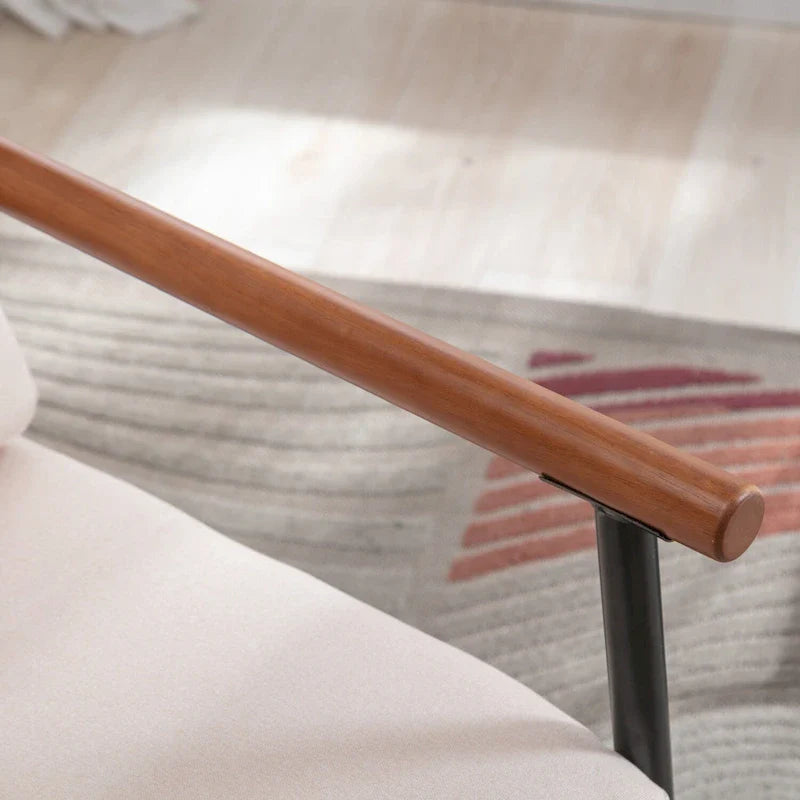 Fauteuil simple rembourré Ebello Comfy pour le salon
