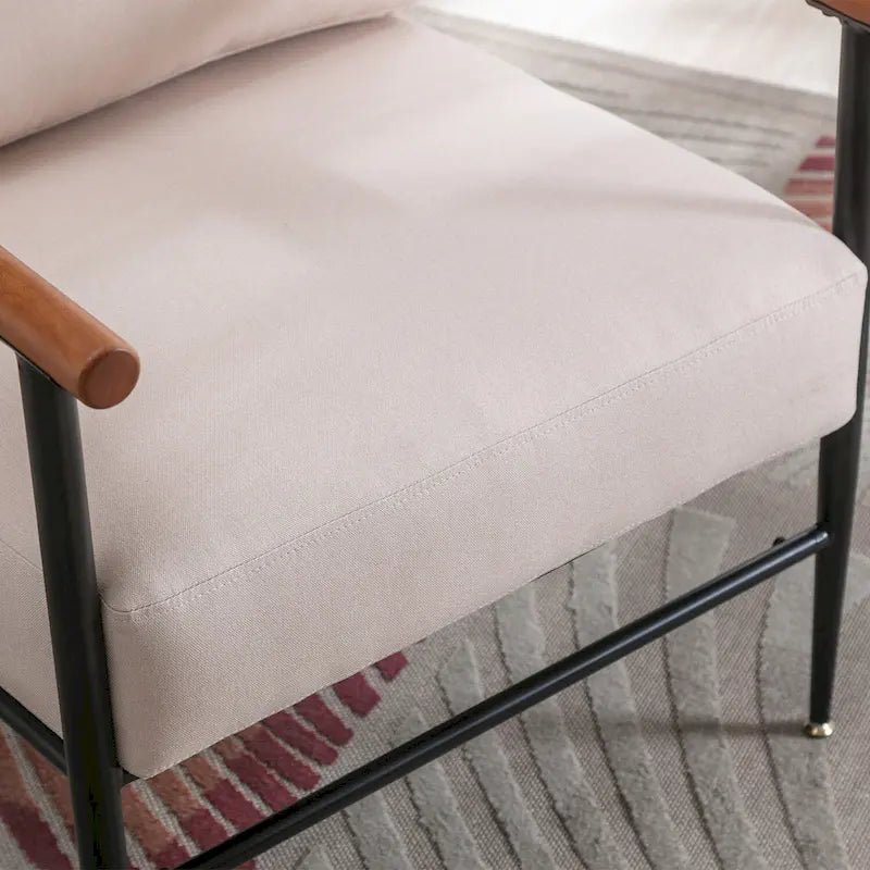 Fauteuil simple rembourré Ebello Comfy pour le salon