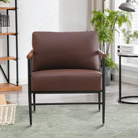 Fauteuil simple rembourré Ebello Comfy pour le salon