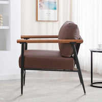 Fauteuil simple rembourré Ebello Comfy pour le salon