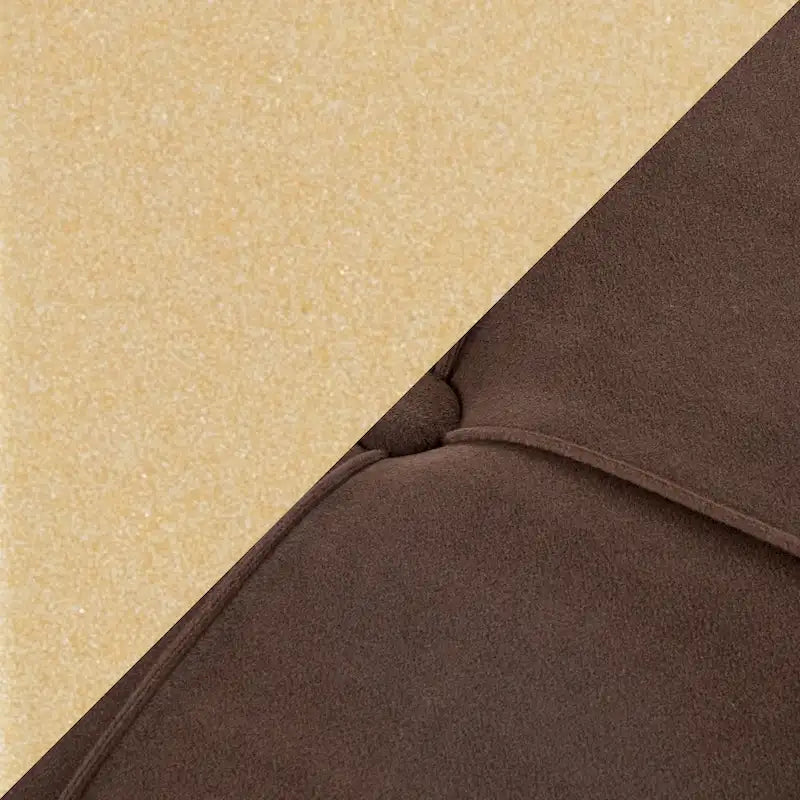 Silver Orchid Crossgar banc de rangement en velours avec couvercle basculant