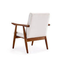 Fauteuil d'appoint en similicuir ArchDuke Amber de Manhattan Comfort