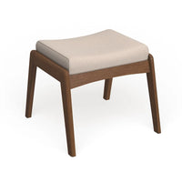 Carson Carrington Forssa – Pouf rembourré noyer de style Mid-century