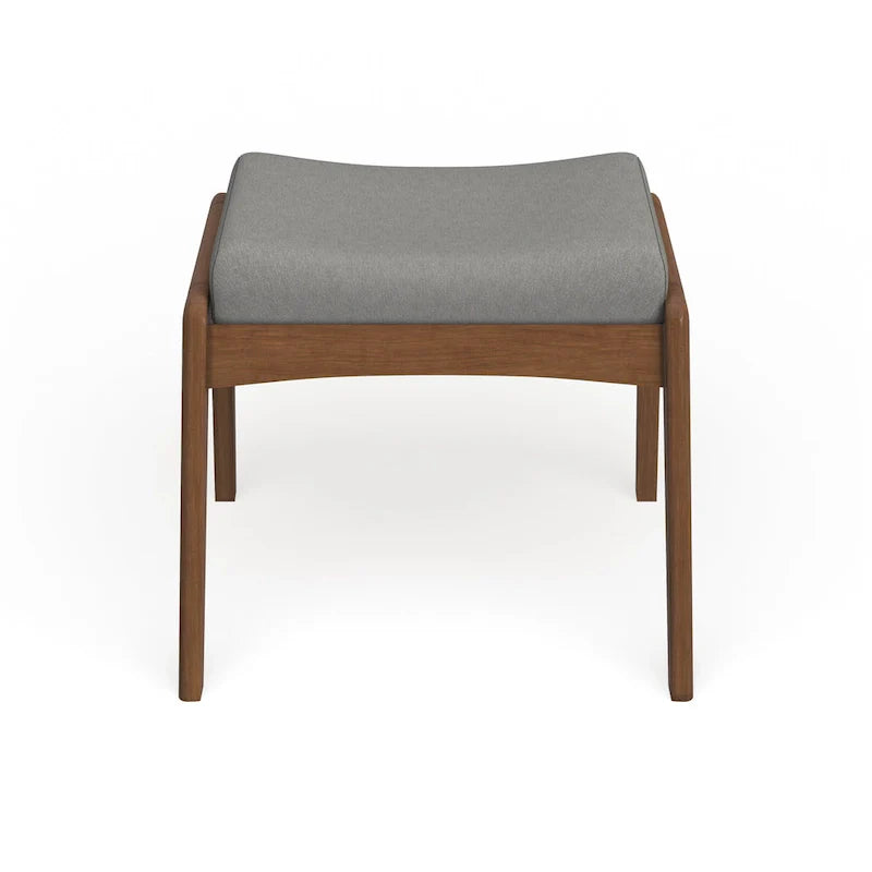 Carson Carrington Forssa – Pouf rembourré noyer de style Mid-century