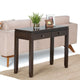 WYNDENHALL Essex Table console/table de canapé contemporaine en BOIS MASSIF de 38 pouces de large - 38 pouces de large