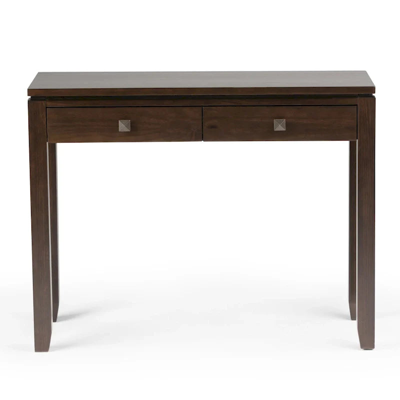 WYNDENHALL Essex Table console/table de canapé contemporaine en BOIS MASSIF de 38 pouces de large - 38 pouces de large